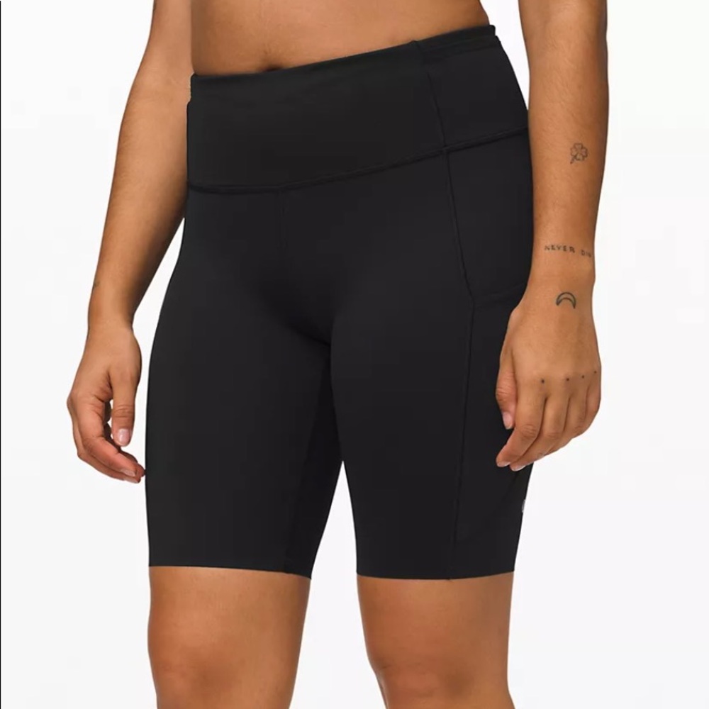 Lululemon Fast & Free Biker Shorts